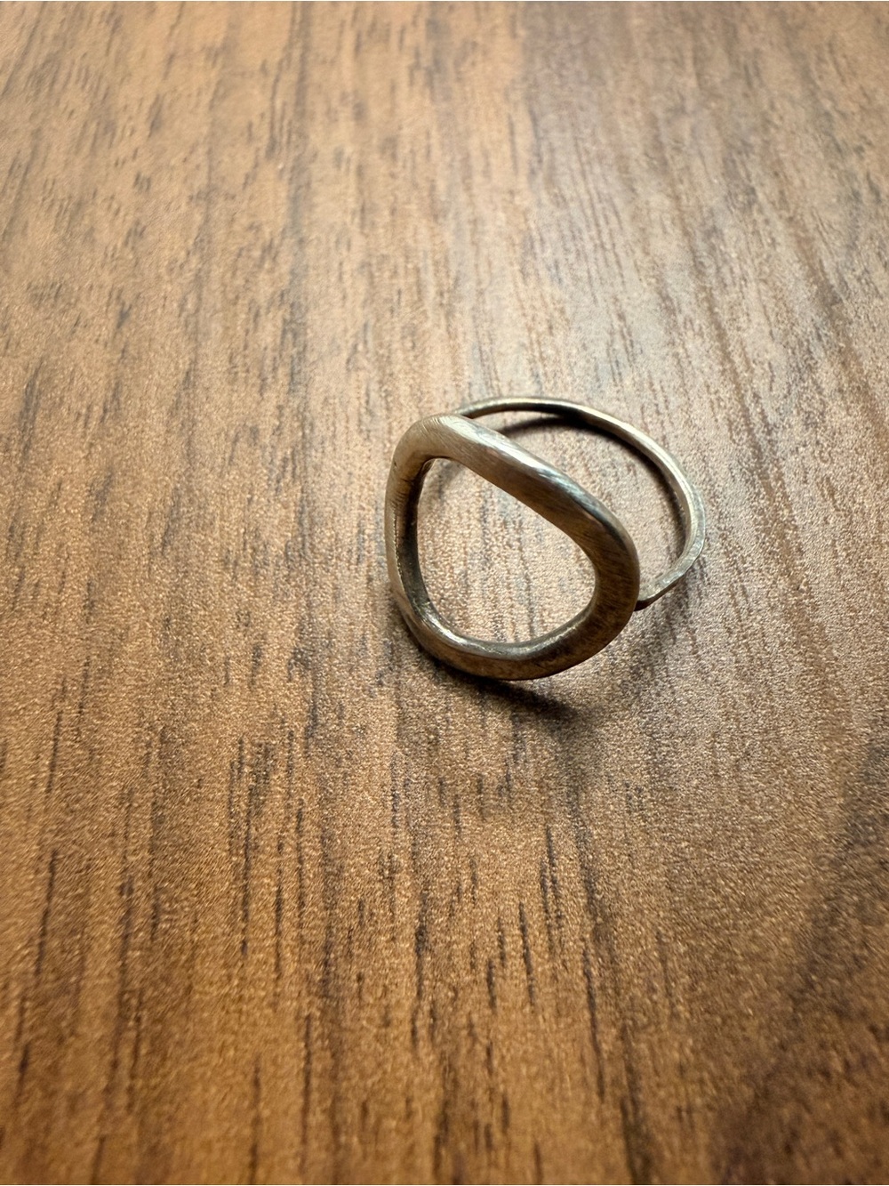 Minimalist Open Loop Silver Ring - Sleek Women’s Fashion